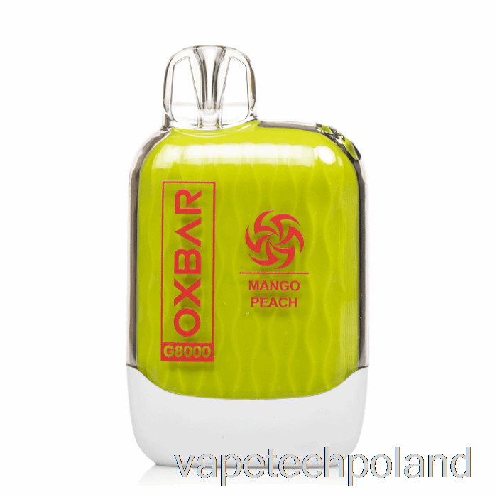 Jednorazowy Pojemnik Na Vape Oxbar G8000 Mango Brzoskwiniowy